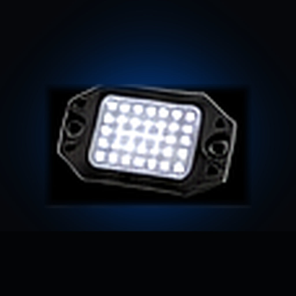104-LED pure white rock light