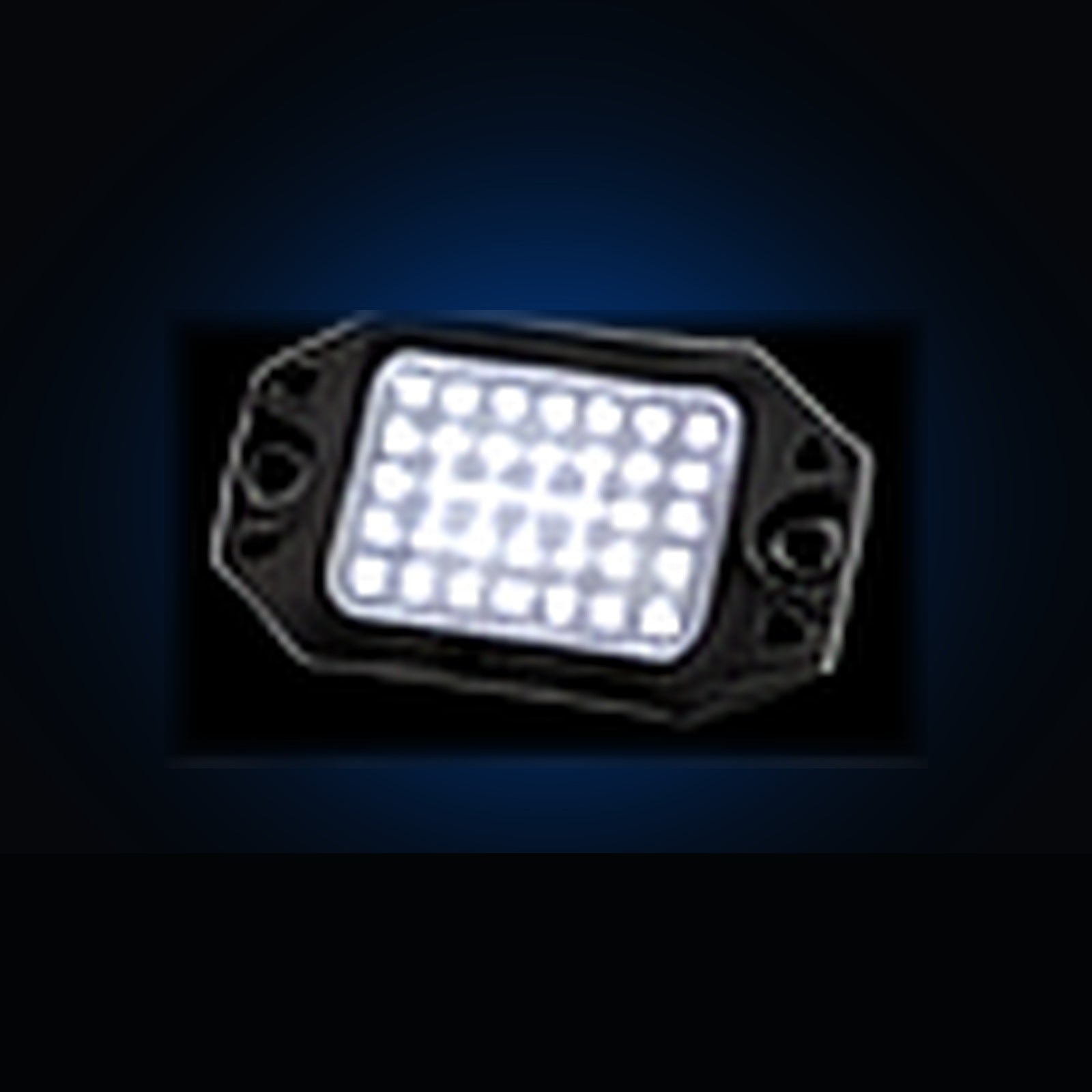 104-LED pure white rock light