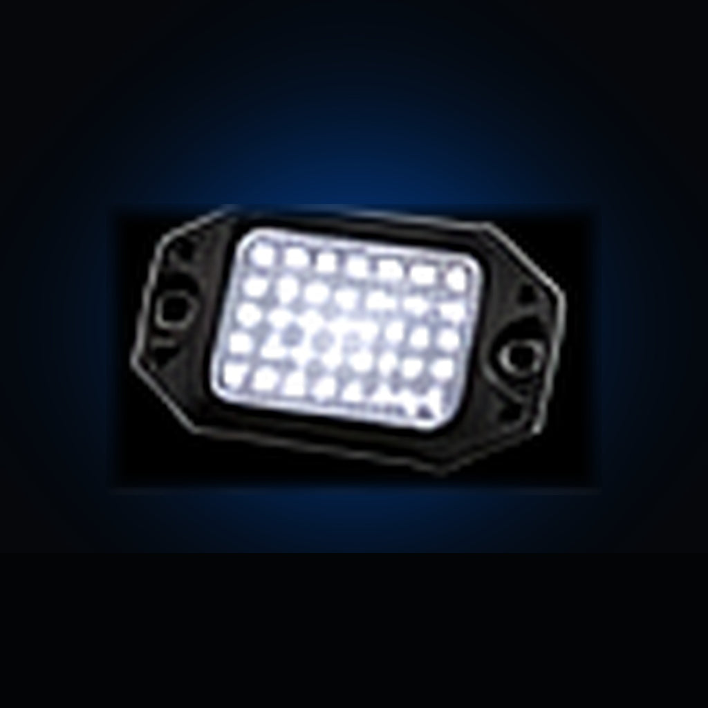 108-LED pure white rock light