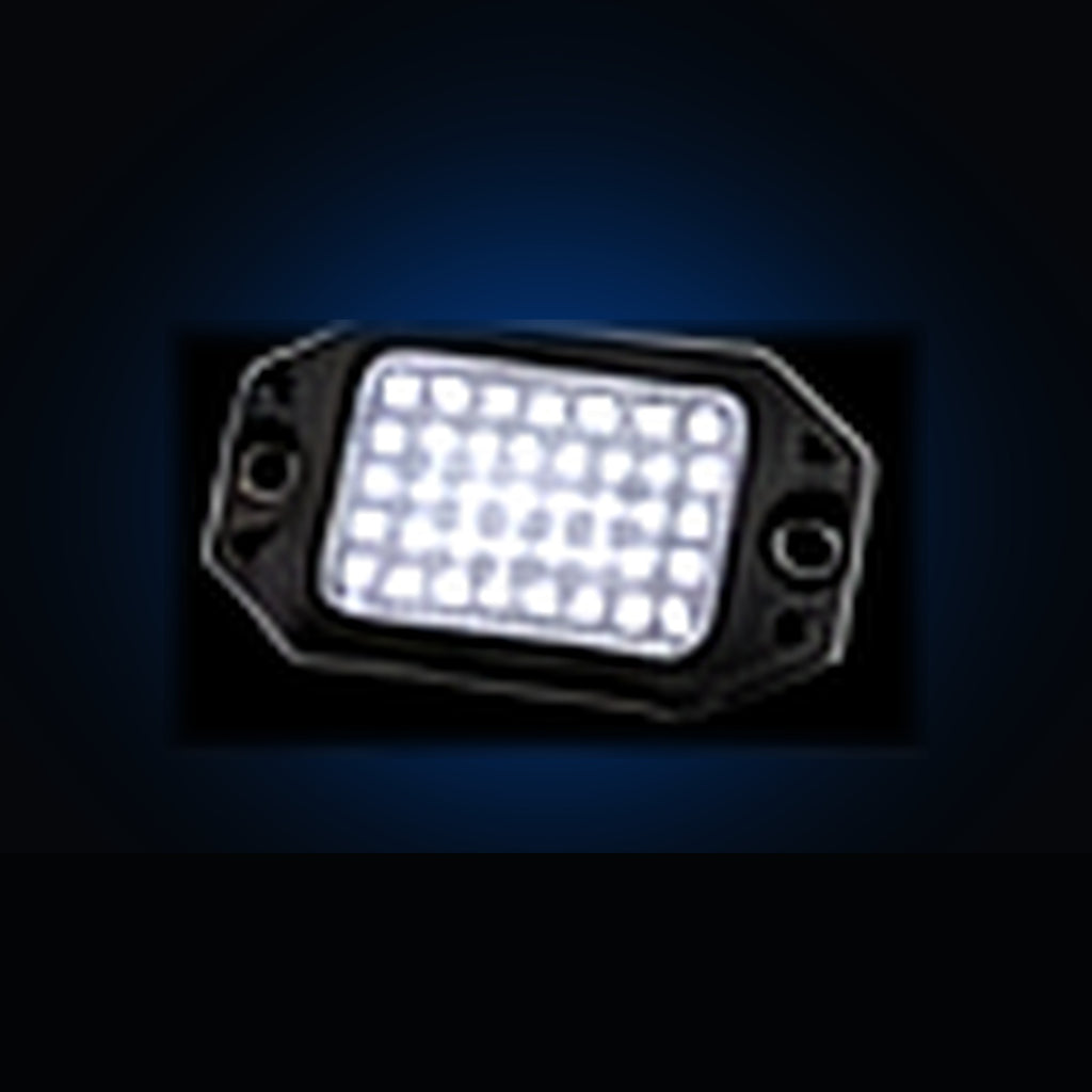 144-LED pure white rock light