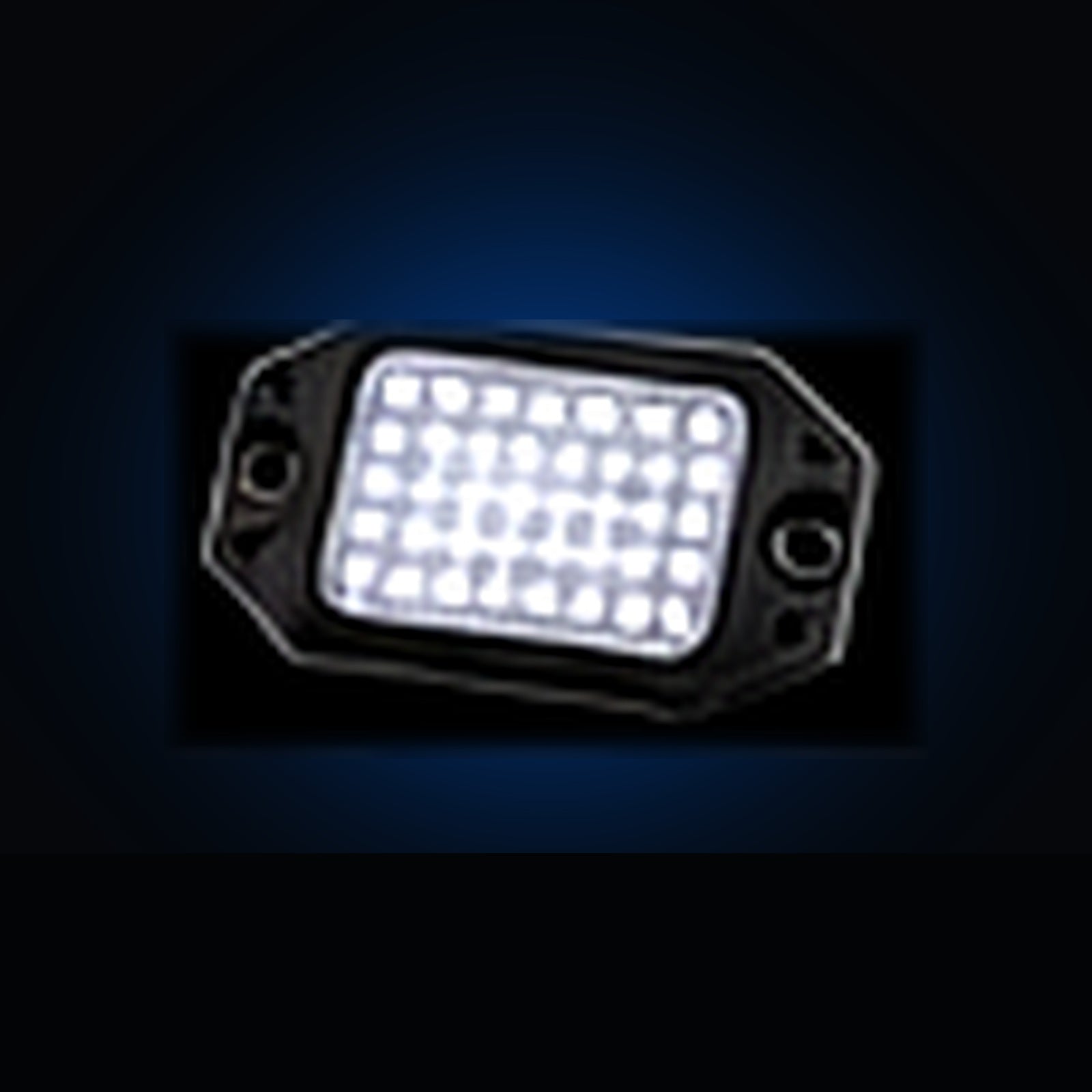 144-LED pure white rock light