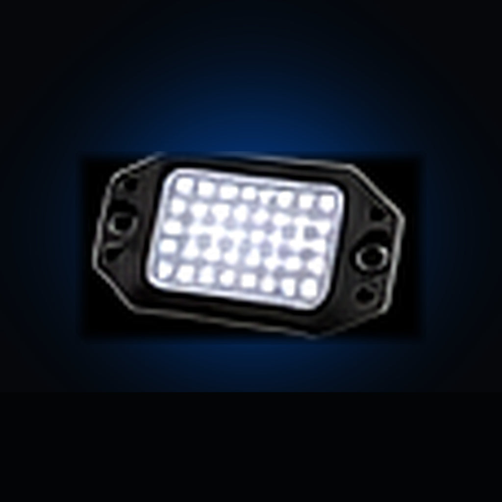 219-LED pure white rock light