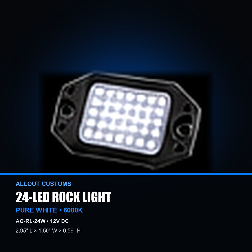 24-LED rock light specifications