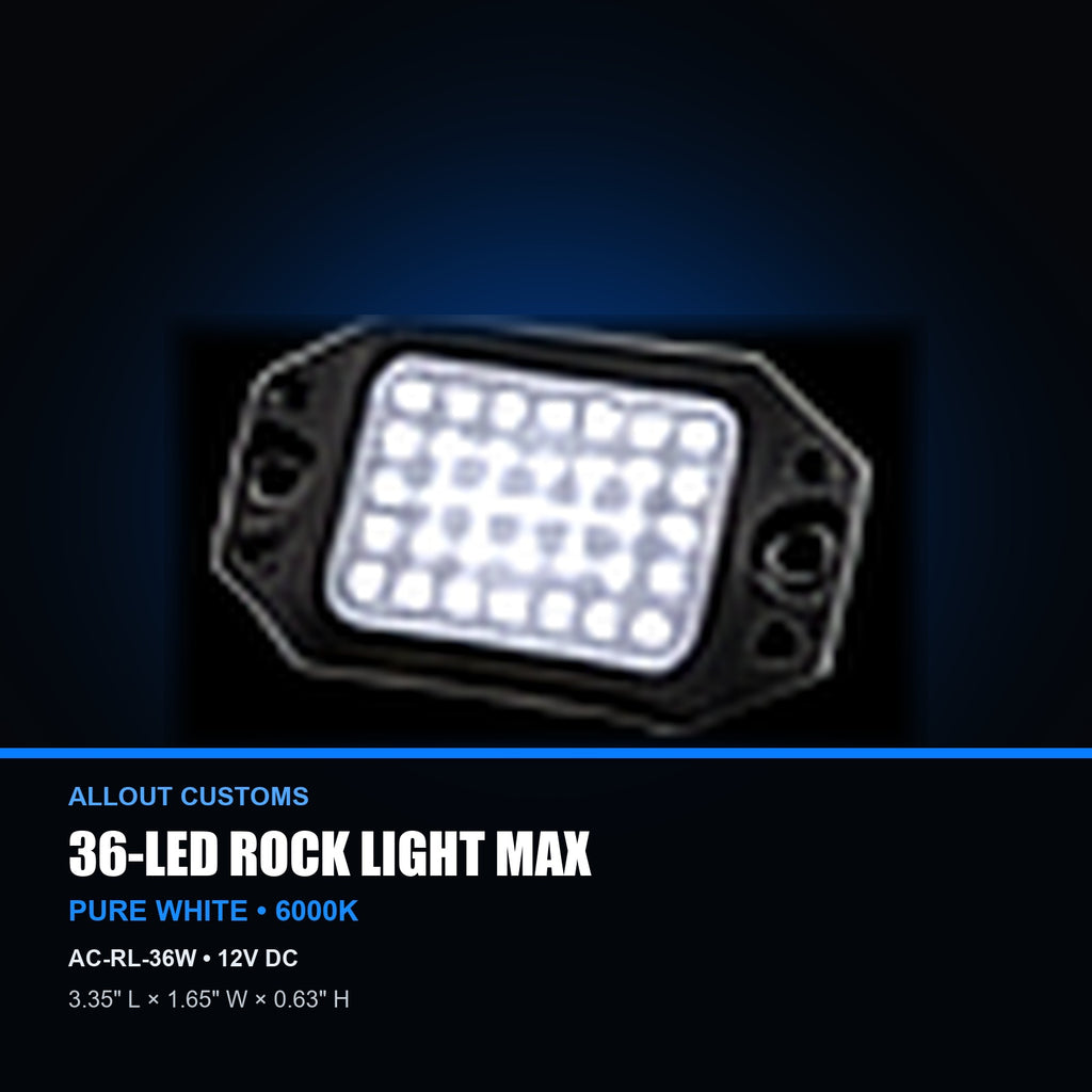 36-LED MAX rock light specifications