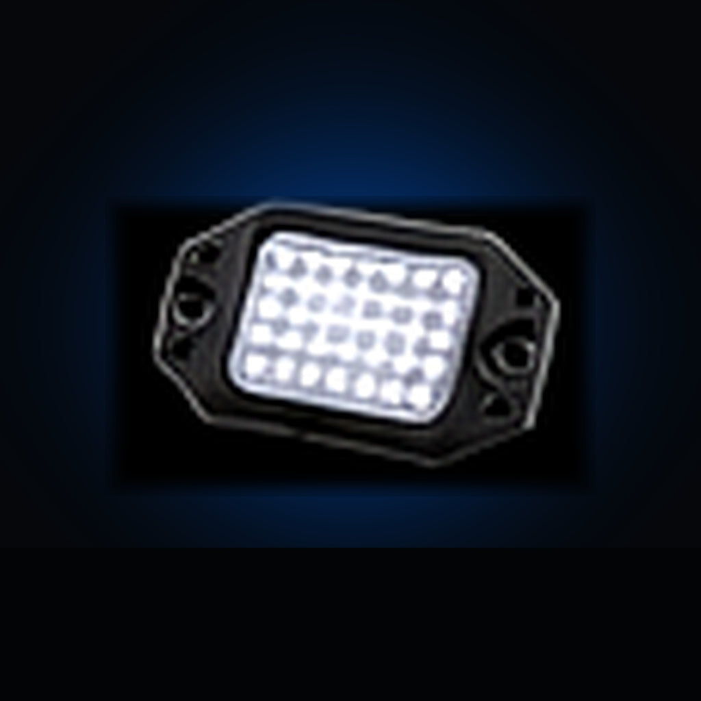9-LED pure white rock light