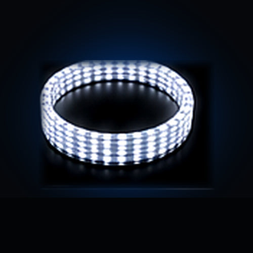 14-row pure white wheel light ring kit