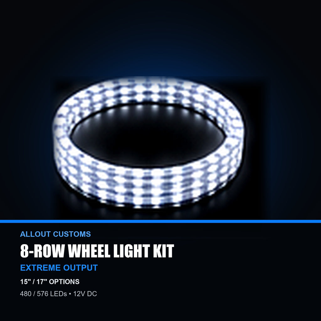 8-row wheel light kit specifications